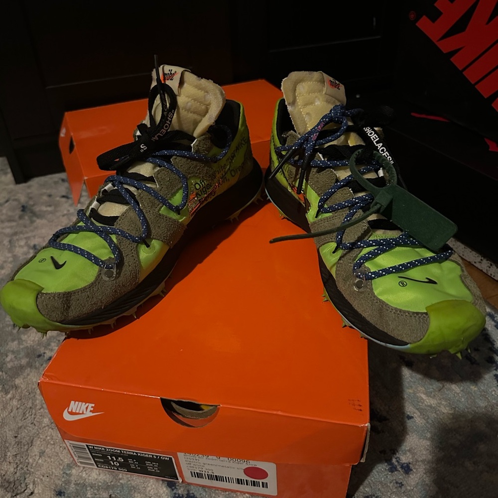 Authentic Women’s NIKE Off-White ZOOM TERRA KIGER 5 / OW
